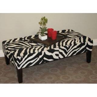 4D Concepts Joanie Zebra Coffee Table