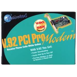  Actiontec V.92 PCI Pro Modem (PCIV921901) Electronics