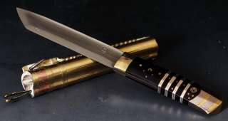 Hand Forge Dagger Yellow River Pattern Boan waist knife  