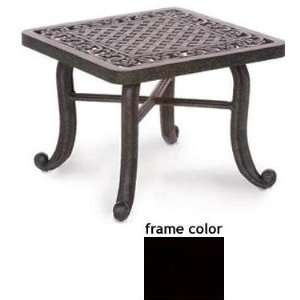  Athena Side Table (Black) (22H x 22W x 22D) Patio 