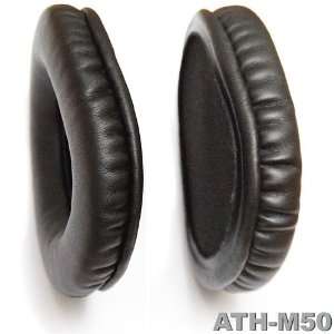 Audio Technica Replacement Ear Pads (Pair) For ATH M50 & ATH M50S 