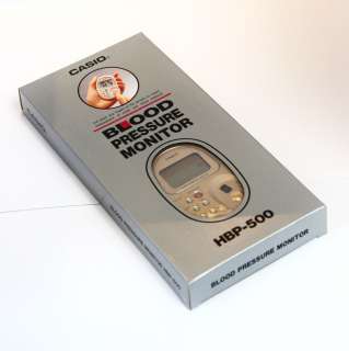 Casio Portable Pocket Size Digital Blood Pressure BP Monitor HBP 500 