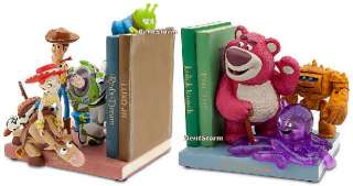 BEAUTIFUL NEW  Toy Story 3 BOOKENDS Lotso Book Ends for 
