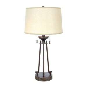  Quoizel Clarion 2 Lt Table Lamp