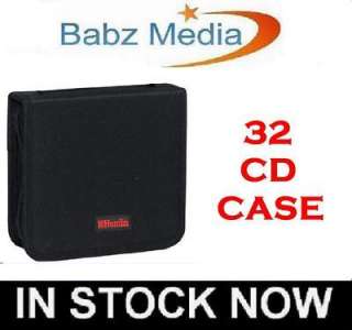 32 CD DVD DISC STORAGE HOLDER CARRY CASE WALLET BAG  