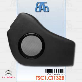 Tasche altoparlanti 1 woofer 165mm Citroen C2   Nero  