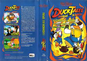 VICHINGHI ALLOPERA Duck Tales   VHS 1a Ed. Disney  