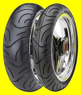The Supermaxx touring tyre has a distinctive profile and tread pattern 