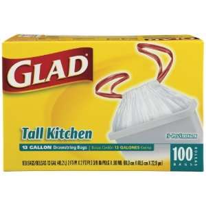  Glad Drawstring Tall 24 in. x 48 in. Kitchen Bags   Case 