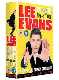 Lee Evans   1994 2005 Complete Live Comedy Collection DVD 