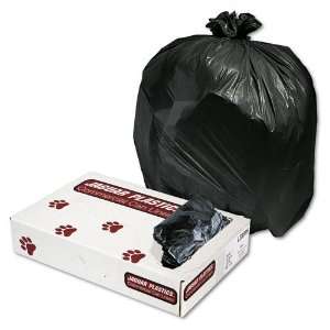  Low Density Can Liner 4 Gallon, 0.35 Mil in Black Office 