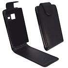 FOR NOKIA X2 01 BLACK PU LEATHER MAGNET FLIP CASE COVER