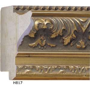 Gold Wood Picture Frame Moulding 