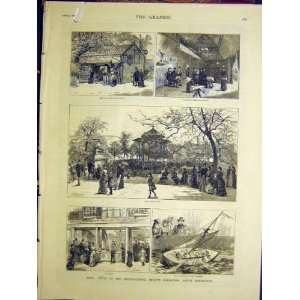   International Health Exhibition Kensington Sketch 1884