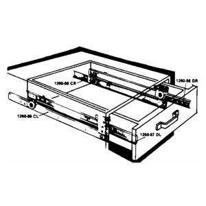 Knape & Vogt 1260P 22 Extension Drawer Slides Patio, Lawn 