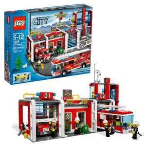 Costruzioni Lego City   Caserma dei pompieri   Cod 7208  
