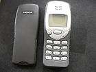 GREY NOKIA 3210 MOBILE PHONE NSE 8 & NEW FRONT WITH CELLOPHANE 
