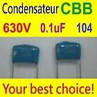 Lot 5 Condensateur CBB 630V 223 223J 0,022uF 22nF 5  Boutiques 