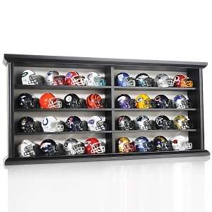   Piece Pocket Pro Mini Helmets with Display Case by Riddell 