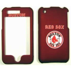  Boston Red Sox Red Apple iPhone 3 3G Faceplate Case Cover 