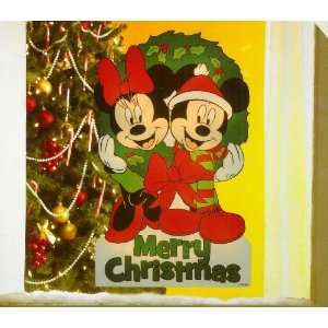  Disney Mickey & Minnie Mouse Lighted Window Decor