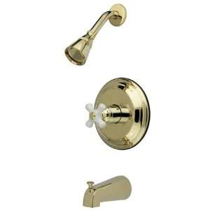   Brass PKB3632PX single handle shower and tub faucet