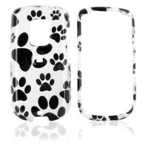   Sprint HTC Hero Hard Plastic Case Cover Dog Paws Cell Phones