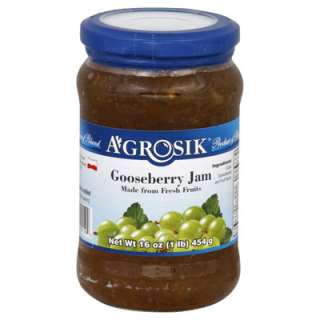 Grosik Gooseberry Jam  6 Jars (16 oz ea)  Meijer