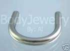 16g 1.2mm Septum Ring Retainer Surgical Steel 7/16