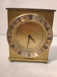 Art Deco.Europa.Germany.1930 solid brass Alarm clock.  