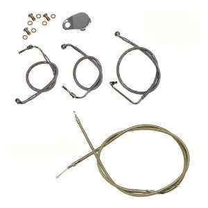   16 Handlebar Cable Kit For Harley Davidson Touring TBW With 15 17 Ape