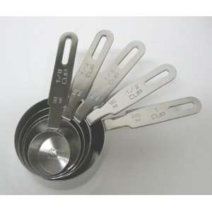   International Inc. Stainless Steel Measuring Cups   5 Pieces Baby