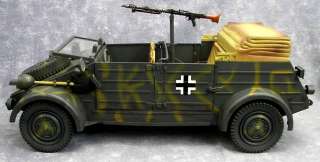 21st Century Toys Ultimate Soldier German WWII Camo Kubelwagen w/ 5 SS 