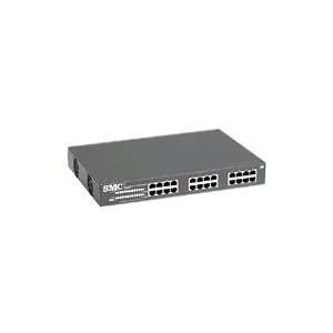  SMC8524T 24 Port 10/100/1000 Layer 2 Gigabit Switch Electronics