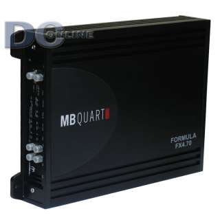 MB QUART FX4.70 4 CHANNEL CAR AUDIO AMPLIFIER 560W  
