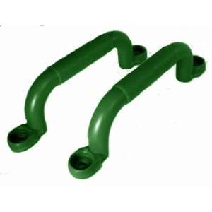  10 Green Playground Handles Swingset Safety Handles Playset 