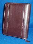   25 Rings  Burgundy Leather Franklin Quest/Covey Planner Binder