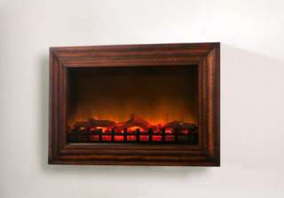 Fire Sense MDF Wall Mounted Electric Fireplace   Wood   New   Save on 