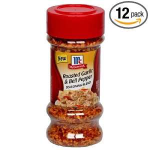   Roasted Garlic & Bell Pepper Seasoning, 2.62 Ounce Units (Pack of 12