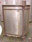 USED Tank, 200 gallon, stainless steel, vertical. 40  