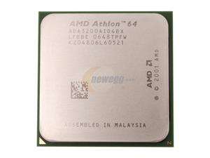 AMD Athlon 64 3200+ Venice 2.2GHz Socket 754 59W Single Core Processor 