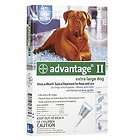 Advantage II by BAYER for Extra Large Dogs over 55 LBS   4 Pack