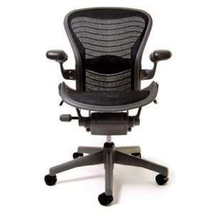  Aeron Carbon Wave Fully Loaded Chair By Herman Miller 