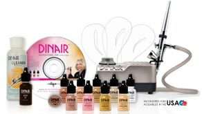 Dinair Airbrush Makeup PERSONAL   PRO EDITION KIT   8 colors   NEW 