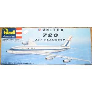   Flagship 1144 Scale United Airlines Model Airplane Kit Toys & Games