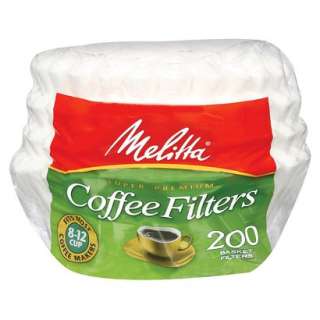 Melitta Super Premium White Coffee Filters 200 ct.