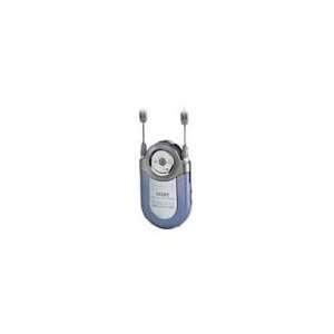   AM/FM Stereo Pocket Radio with Neck and Arm/Hand Straps   Blue