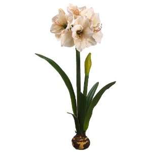 28 Handwrapped Silk Standing Amaryllis w/Bulb Flower 