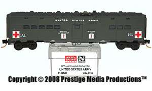   US Army Office of Defense Troop Hospital Kitchen Car 8762  
