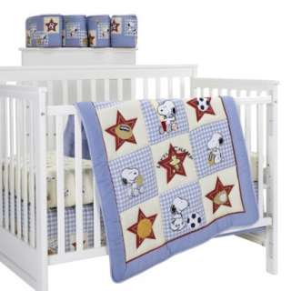 Bedtime Originals Champ Snoopy 4 pc. Crib Bedding Set product details 